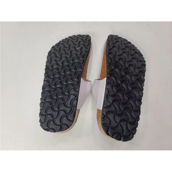 Papililo By Birkenstock Patent Light Pink Rose Gold Detail Size 38/7 Ladies - Picture 8 of 8